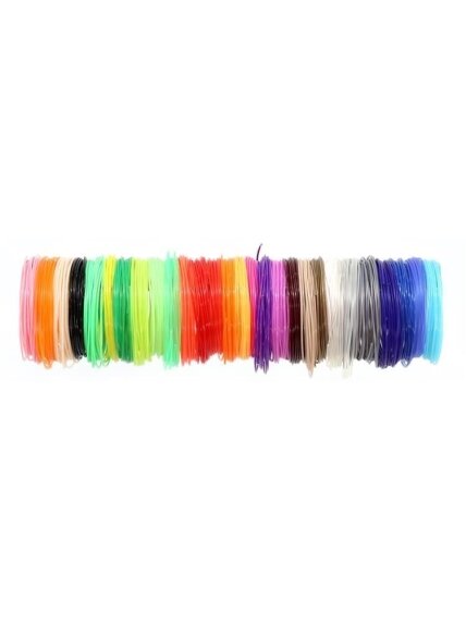 PLA 3D gijos - rinkinys 30 vnt x 5 m 6 PLA 3D gijos - rinkinys 30 vnt x 5 m 6