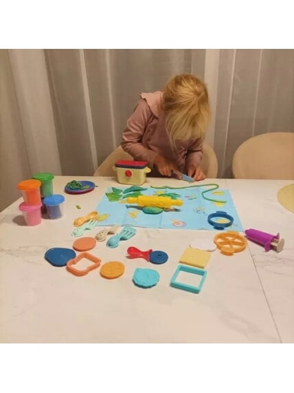 Plastikinė masė - rinkinys Kruzzel 22561 7 Plastikinė masė - rinkinys Kruzzel 22561 7