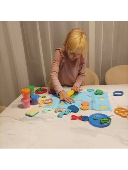 Plastikinė masė - rinkinys Kruzzel 22561 8 Plastikinė masė - rinkinys Kruzzel 22561 8