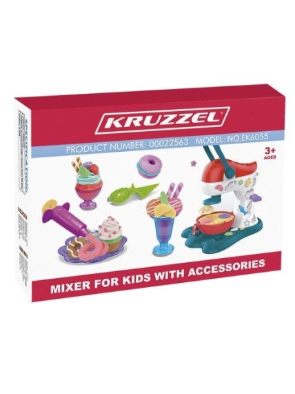 Plastikinė masė - rinkinys Kruzzel 22563 1 Plastikinė masė - rinkinys Kruzzel 22563 1