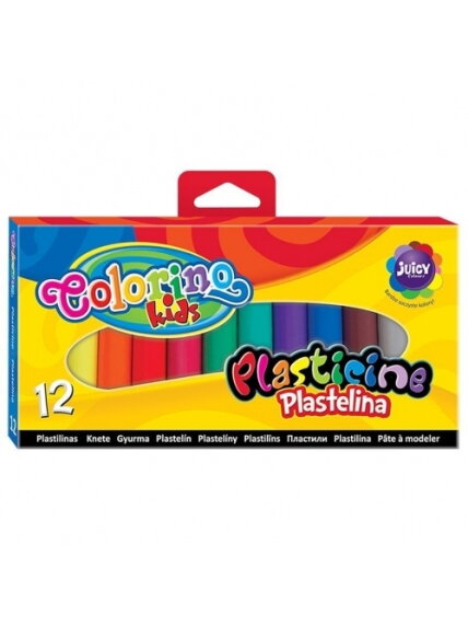 Plastilinas Colorino Kids 12 spalvų Plastilinas Colorino Kids 12 spalvų