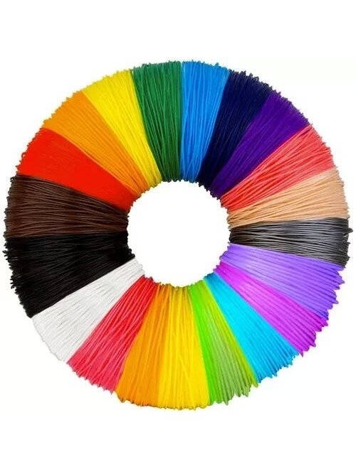 PLA 3D gijos - 20 vnt. x 20 m Kruzzel 19876 m PLA 3D gijos - 20 vnt. x 20 m Kruzzel 19876 m