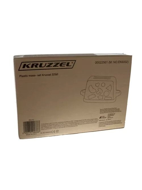 Plastikinė masė - rinkinys Kruzzel 22561 12 Plastikinė masė - rinkinys Kruzzel 22561 12