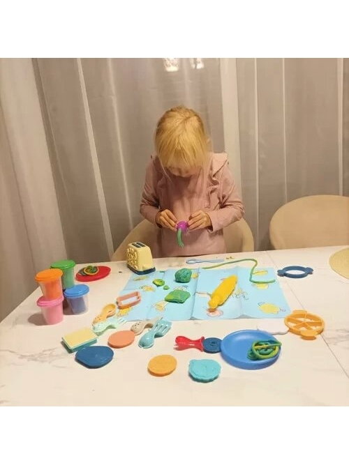 Plastikinė masė - rinkinys Kruzzel 22561 9 Plastikinė masė - rinkinys Kruzzel 22561 9
