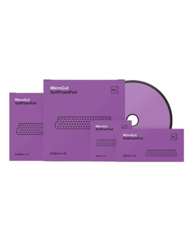 Poliravimo padas Micro Cut Soft Foam Pad Ø126