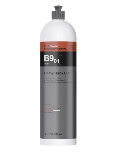 Poliravimo pasta B9.01 0.25L Heavy Quick Polish 419250 Koch Chemie Poliravimo pasta B9.01 0.25L Heavy Quick Polish 419250 Koch Chemie