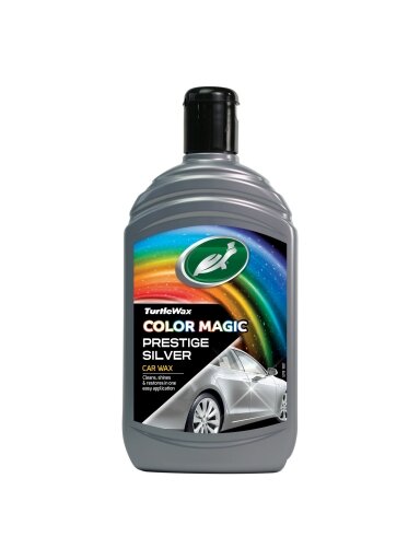 Polirolis Turtle Wax® COLOR MAGIC sidabrinis, 0.5l
