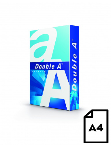 Popierius Double A (A kategorija), A4, 80g, 500 lapų Popierius Double A (A kategorija), A4, 80g, 500 lapų
