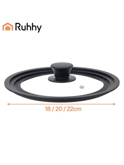 3 viename silikoninis dangtis 18/20/22 cm Ruhhy 25563 1 3 viename silikoninis dangtis 18/20/22 cm Ruhhy 25563 1