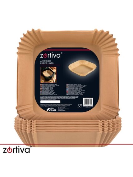 Popierinis įdėklas gruzdintuvei 100 vnt. Zortiva 11 Popierinis įdėklas gruzdintuvei 100 vnt. Zortiva 11