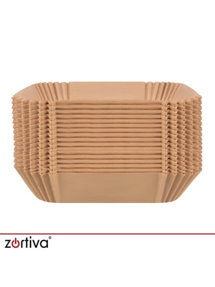 Popieriniai įdėklai gruzdintuvei, 20 cm, 400 vnt. Zortiva 11