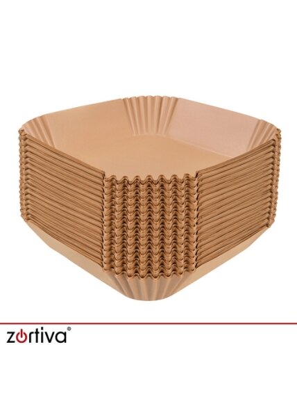 Popieriniai įdėklai gruzdintuvei, 20 cm, 400 vnt. Zortiva 8 Popieriniai įdėklai gruzdintuvei, 20 cm, 400 vnt. Zortiva 8
