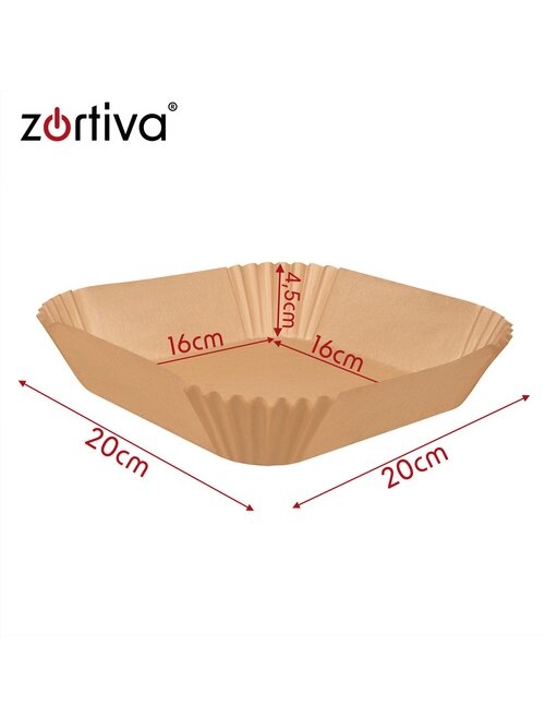 Popieriniai įdėklai gruzdintuvei, 20 cm, 400 vnt. Zortiva 1 Popieriniai įdėklai gruzdintuvei, 20 cm, 400 vnt. Zortiva 1