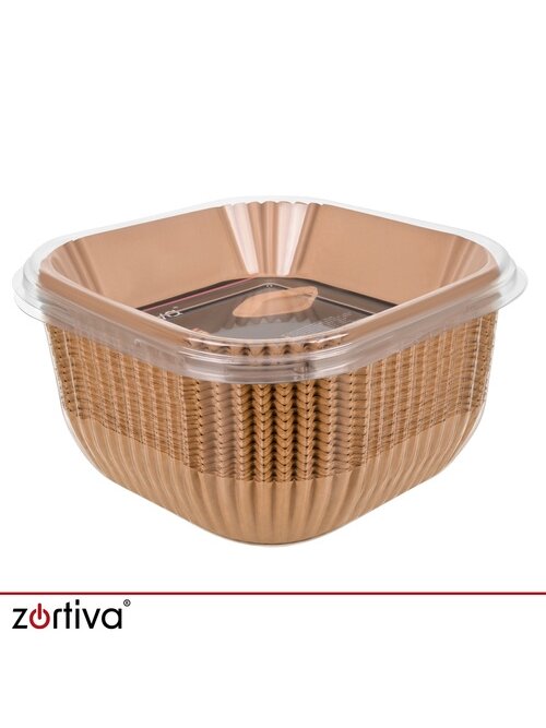 Popieriniai įdėklai gruzdintuvei, 20 cm, 400 vnt. Zortiva 12 Popieriniai įdėklai gruzdintuvei, 20 cm, 400 vnt. Zortiva 12