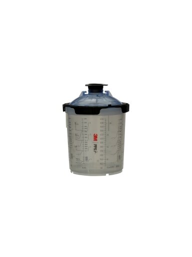 PPS 2.0 indelis 650ml su dangteliu 125µ (komplektas 50vnt.)