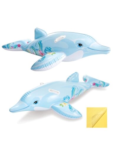 Pripučiamas čiužinys - delfinas INTEX 58535NP