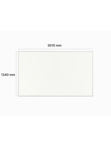 Projekcijos ir sauso valymo rašymo lenta 3010 x 1340 mm TK-Team (SPEC)