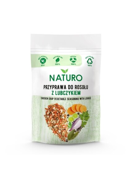 Prieskonių mišinys sultiniui Naturo, 50g Prieskonių mišinys sultiniui Naturo, 50g