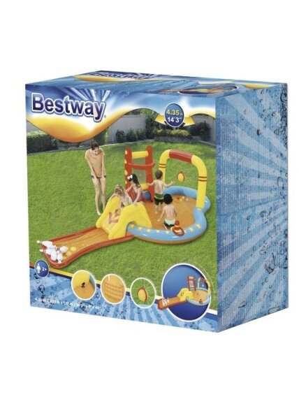 Pripučiama žaidimų aikštelė 435x213x117cm BESTWAY 53068 8