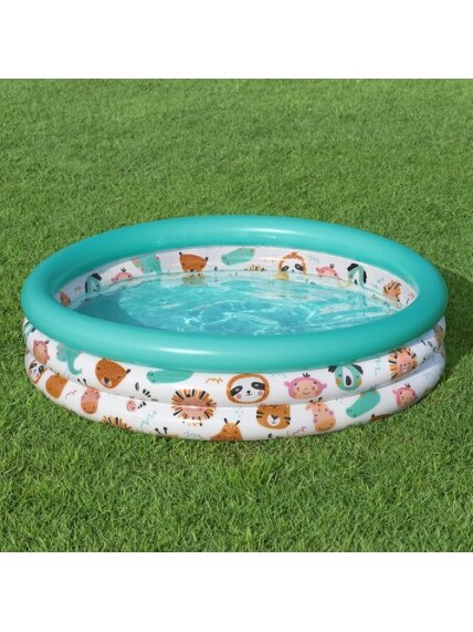 Pripučiamas baseinas 102x25 cm - BESTWAY 51008 10 Pripučiamas baseinas 102x25 cm - BESTWAY 51008 10