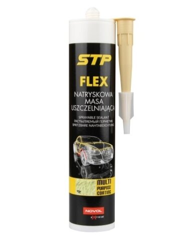Purškiamas hermetikas STP FLEX gelsvas 290ml Purškiamas hermetikas STP FLEX gelsvas 290ml