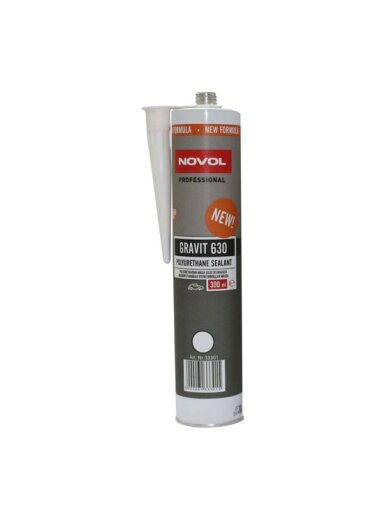 PU hermetikas baltas GRAVIT 630 uždažomas 300ml
