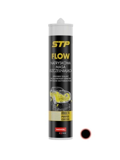 Purškiamas hermetikas STP FLOW juodas 290ml