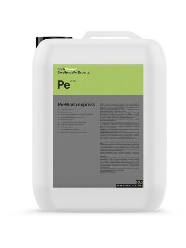 Purvo tirpiklis 23kg PE ph13.3 Prewash Express Koch Chemie