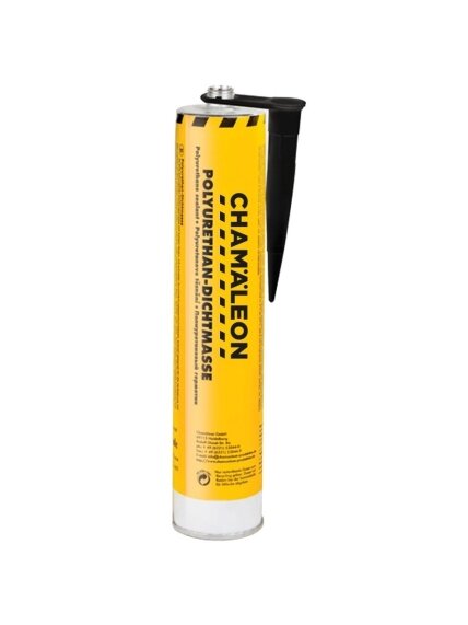 PU hermetikas juodas 310ml CHAMAELEON PU hermetikas juodas 310ml CHAMAELEON