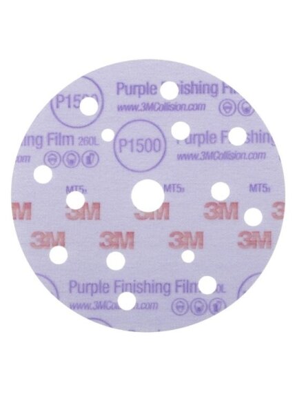 Purple diskas P1500 150mm (50 vnt.) Purple diskas P1500 150mm (50 vnt.)