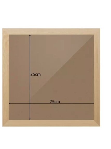 Pušies karkasas 28,5x28,5cm Malatec 19919m 2 Pušies karkasas 28,5x28,5cm Malatec 19919m 2