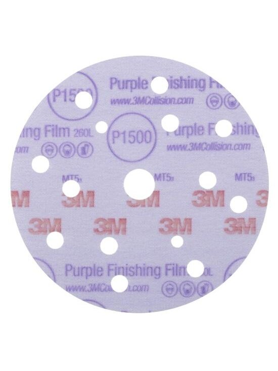 Purple diskas P1500 150mm (50 vnt.) Purple diskas P1500 150mm (50 vnt.)