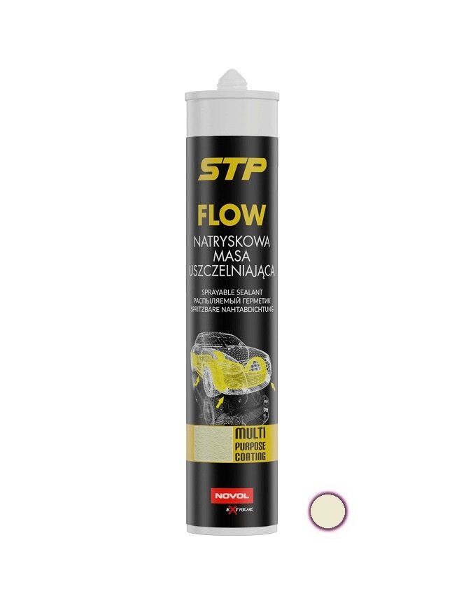 Purškiamas hermetikas STP FLOW gelsvas 290ml Purškiamas hermetikas STP FLOW gelsvas 290ml
