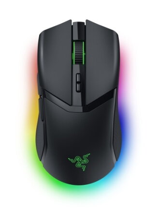 Razer Cobra Pro Žaidimų pelė belaidė, RF Wireless + Bluetooth + USB Type-C, Optical 30000 DPI, Juoda