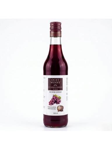 Raudonojo vyno actas 6%, 500ml