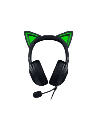 Razer Kraken Kitty V2 Laidinės žaidimų ausinės, Juoda
