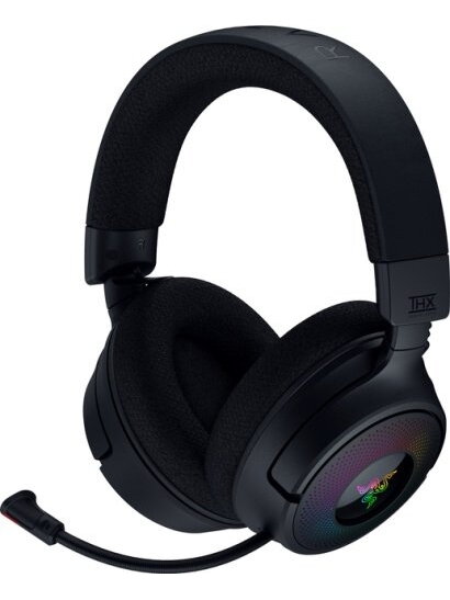 Razer Kraken V4 Belaidės žaidimų ausinės, Bluetooth, Juoda Razer Kraken V4 Belaidės žaidimų ausinės, Bluetooth, Juoda