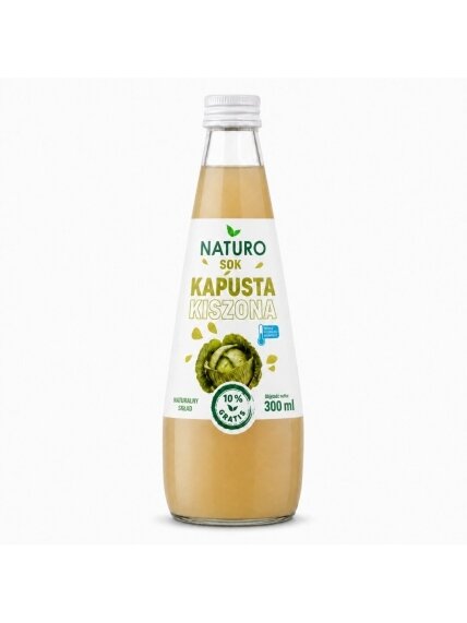 Raugintų kopūstų sultys, 300ml Raugintų kopūstų sultys, 300ml