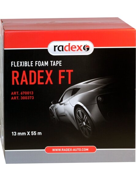 RADEX Švelnaus  perėjimo  juosta 13mmx55m