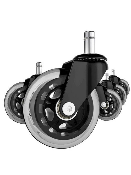 Ratai biuro kėdei - 5 vnt. Malatec 22077 4