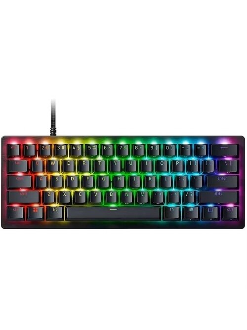 Razer Huntsman V3 Pro Mini Laidinė žaidimų klaviatūra 60%, RGB, US, Juoda