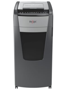 Rexel AutoFeed+ 600M Dokumentų naikiklis Micro cut shredding 2x15mm P-5 110L, 55 dB, Pilka/Juoda
