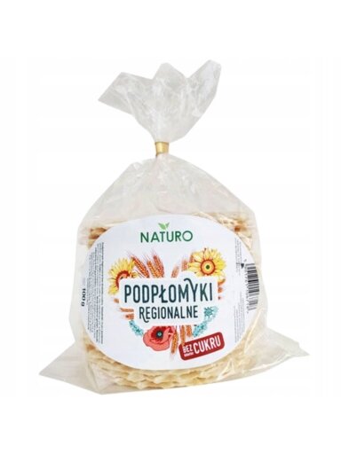 Regioniniai paplotėliai be pridėtinio cukraus Naturo, 100g