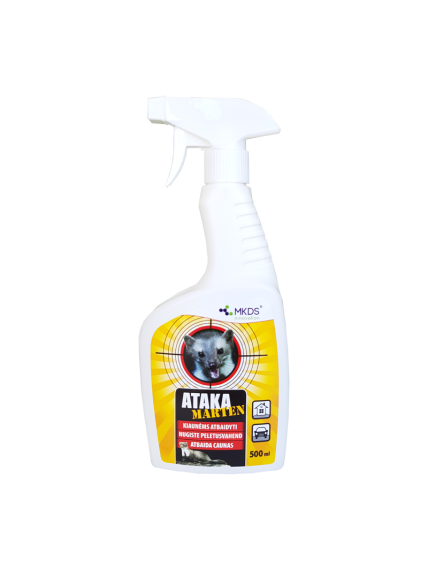 Repelentas nuo kiaunių Ataka Marten, 500 ml Repelentas nuo kiaunių Ataka Marten, 500 ml