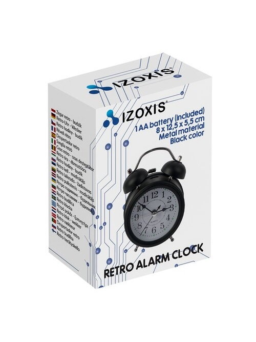 Retro laikrodis - žadintuvas Izoxis 25473 2 Retro laikrodis - žadintuvas Izoxis 25473 2