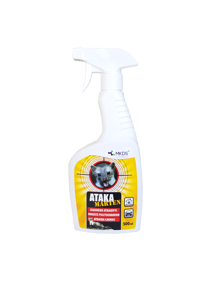 Repelentas nuo kiaunių Ataka Marten, 500 ml Repelentas nuo kiaunių Ataka Marten, 500 ml