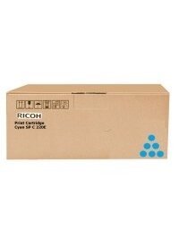 Ricoh SP C250E (407544), žydra kasetė Ricoh SP C250E (407544), žydra kasetė