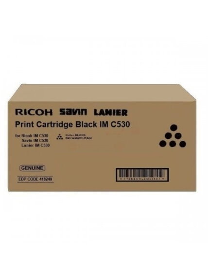 Ricoh IMC530 (418240), Juoda kasetė Ricoh IMC530 (418240), Juoda kasetė
