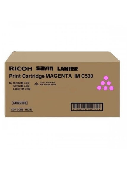 Ricoh IMC530 (418242), Purpurinė kasetė Ricoh IMC530 (418242), Purpurinė kasetė