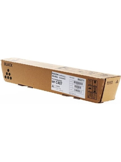 Ricoh MP C407 (842211) Lazerinė kasetė, Juoda Ricoh MP C407 (842211) Lazerinė kasetė, Juoda